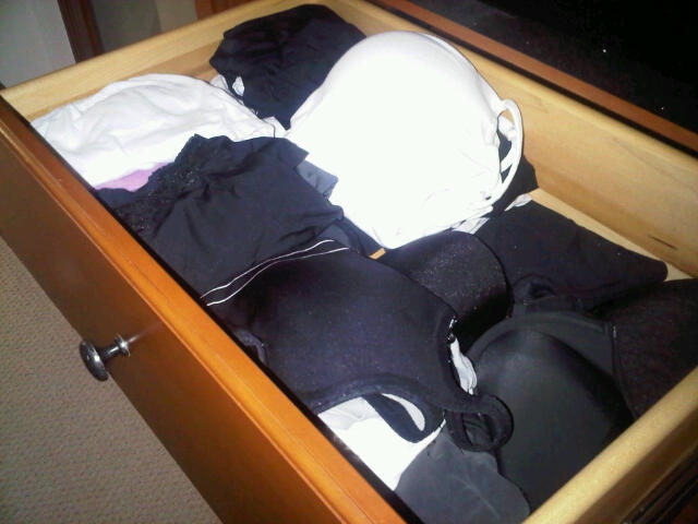 underwear drawer