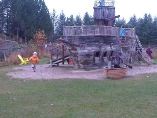 @coffeewithjulie Pirate Ship at Saunders Farm