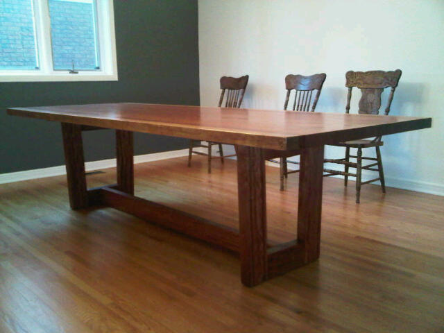 full view of dining table