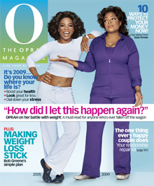 Oprah magazine cover