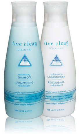 clean air - volumizing shampoo and conditioner