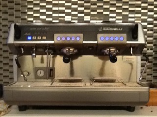 coffee machine at shopify