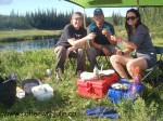 Happy hour on Great Bear River