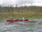 Canoeing on Great Bear River
